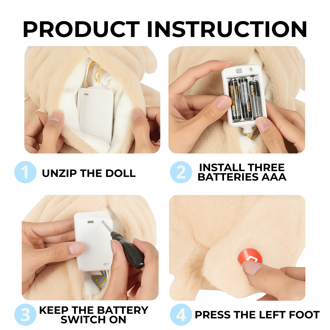 BlessingBreath™ Jesus Breathing & Soothing Plush