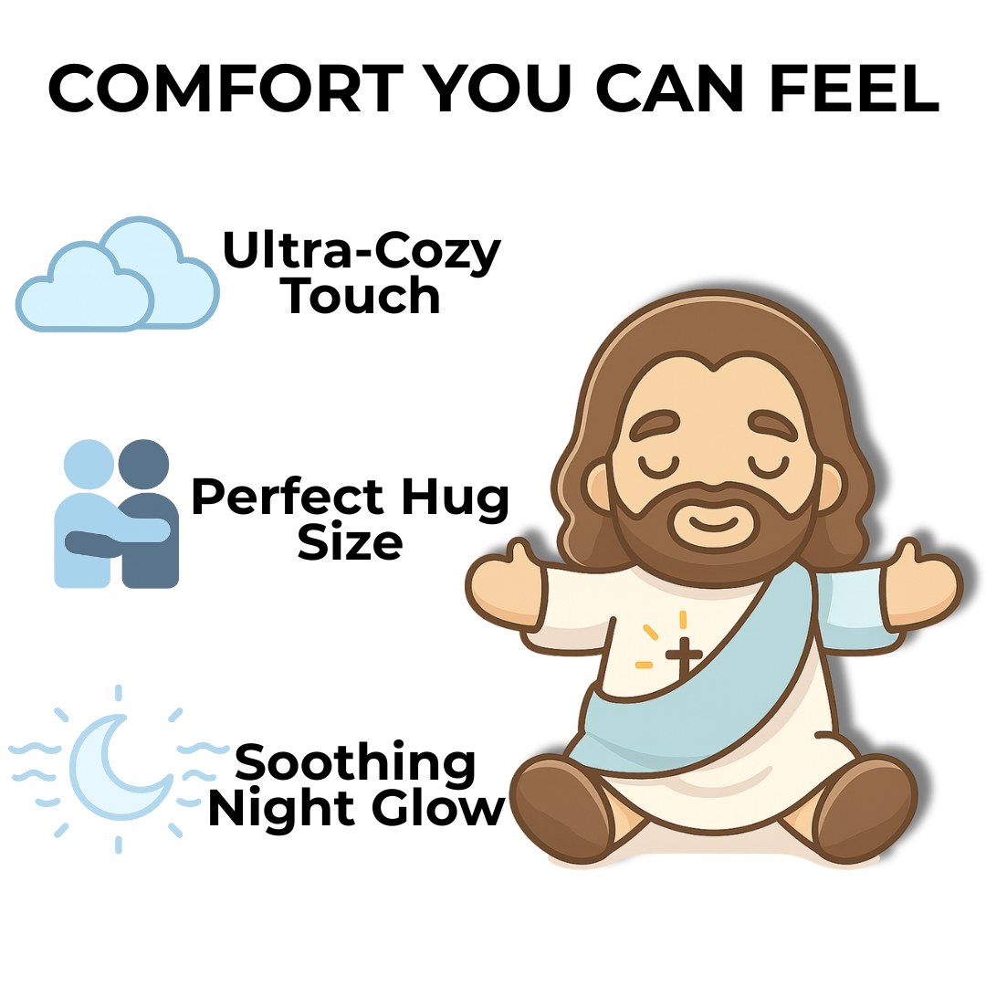 BlessingBreath™ Jesus Breathing &amp; Soothing Plush